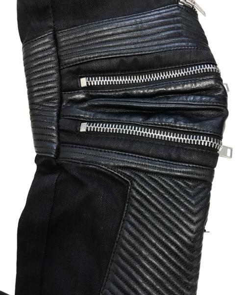 Saint Laurent Paris（サンローランパリ）Saint Laurent Paris (サンローランパリ) Biker pants ブラック サイズ:27の古着・服飾アイテム