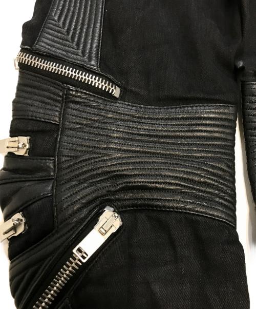 Saint Laurent Paris（サンローランパリ）Saint Laurent Paris (サンローランパリ) Biker pants ブラック サイズ:27の古着・服飾アイテム
