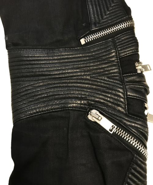 Saint Laurent Paris（サンローランパリ）Saint Laurent Paris (サンローランパリ) Biker pants ブラック サイズ:27の古着・服飾アイテム