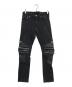 Saint Laurent Paris（サンローランパリ）の古着「Biker pants」｜ブラック