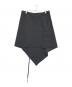 ANN DEMEULEMEESTER (アンドゥムルメステール) FENNA WARP SKIRT POPELINE ブラック サイズ:42：35000円