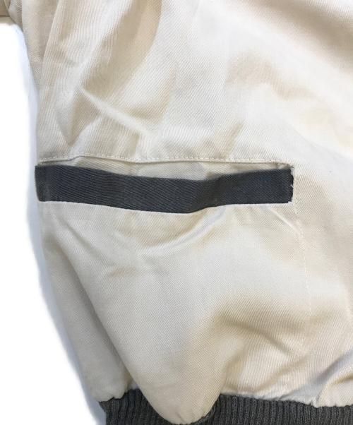 sportswear（スポーツウェア）sportswear (スポーツウェア) ロカビリージャケット ベージュ サイズ:Mの古着・服飾アイテム