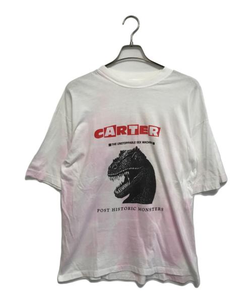 USED（ユーズド）USED (ユーズド) CARTER (カーター) バンドTシャツ ホワイト サイズ:XXLの古着・服飾アイテム