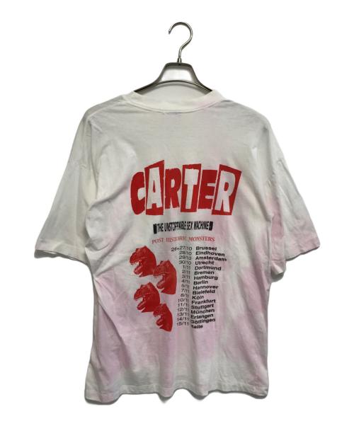 USED（ユーズド）USED (ユーズド) CARTER (カーター) バンドTシャツ ホワイト サイズ:XXLの古着・服飾アイテム