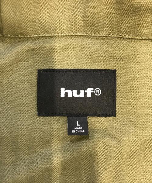 HUF（ハフ）HUF (ハフ) eightynine HOODED JACKET グリーン サイズ:Lの古着・服飾アイテム