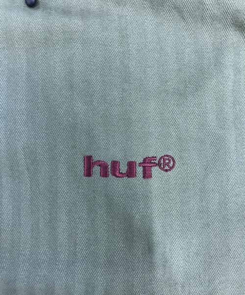 HUF（ハフ）HUF (ハフ) eightynine HOODED JACKET グリーン サイズ:Lの古着・服飾アイテム
