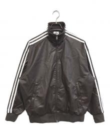 adidas（アディダス）の古着「Leather 3S Track Top」｜ブラウン