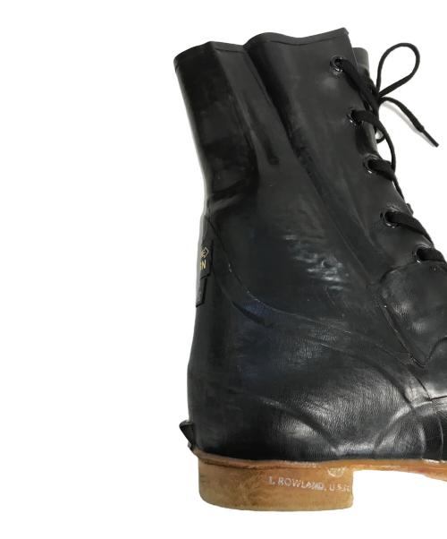 VINTAGE MILITARY（ヴィンテージ ミリタリー）VINTAGE MILITARY (ヴィンテージ ミリタリー) U.S. NAVY ミッキーマウスブーツ ブラック サイズ:9EEの古着・服飾アイテム