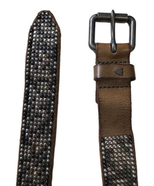 htc（エイチティーシー）htc (エイチティーシー) ミリオンスタッズベルト サイズ:80/32の古着・服飾アイテム