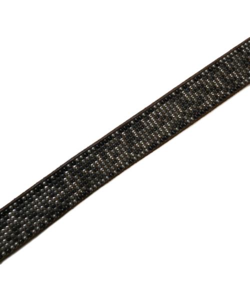 htc（エイチティーシー）htc (エイチティーシー) ミリオンスタッズベルト サイズ:80/32の古着・服飾アイテム