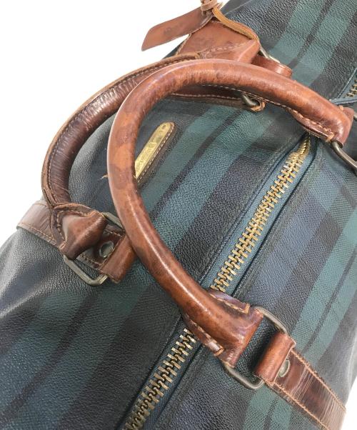 POLO RALPH LAUREN（ポロ・ラルフローレン）POLO RALPH LAUREN (ポロ・ラルフローレン) ブラックウォッチボストンバッグ サイズ:表記なしの古着・服飾アイテム