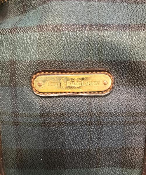 POLO RALPH LAUREN（ポロ・ラルフローレン）POLO RALPH LAUREN (ポロ・ラルフローレン) ブラックウォッチボストンバッグ サイズ:表記なしの古着・服飾アイテム