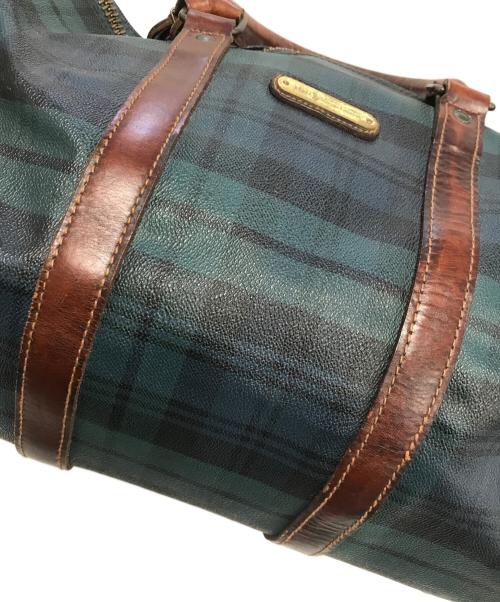 POLO RALPH LAUREN（ポロ・ラルフローレン）POLO RALPH LAUREN (ポロ・ラルフローレン) ブラックウォッチボストンバッグ サイズ:表記なしの古着・服飾アイテム
