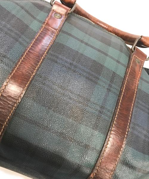 POLO RALPH LAUREN（ポロ・ラルフローレン）POLO RALPH LAUREN (ポロ・ラルフローレン) ブラックウォッチボストンバッグ サイズ:表記なしの古着・服飾アイテム
