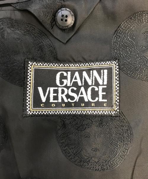 GIANNI VERSACE（ジャンニ・ヴェルサーチ）GIANNI VERSACE (ジャンニ・ヴェルサーチ) テーラードジャケット グレー サイズ:表記なしの古着・服飾アイテム