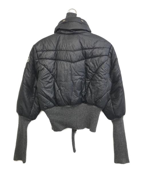 ottolinger（オットリンガー）ottolinger (オットリンガー) ADSB RIB POINT PUFFER JACKET ブラック サイズ:S/Mの古着・服飾アイテム
