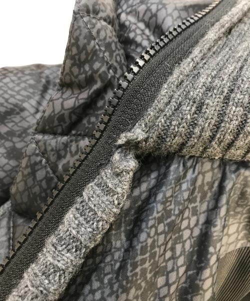 ottolinger（オットリンガー）ottolinger (オットリンガー) ADSB RIB POINT PUFFER JACKET ブラック サイズ:S/Mの古着・服飾アイテム