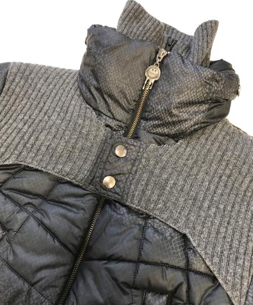 ottolinger（オットリンガー）ottolinger (オットリンガー) ADSB RIB POINT PUFFER JACKET ブラック サイズ:S/Mの古着・服飾アイテム