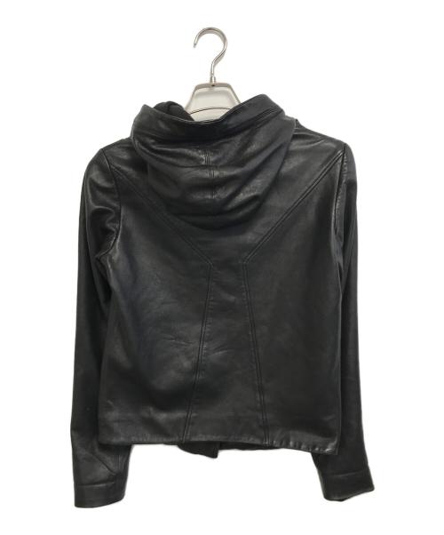 HELMUT LANG（ヘルムートラング）HELMUT LANG (ヘルムートラング) レザージャケット ブラック サイズ:Sの古着・服飾アイテム