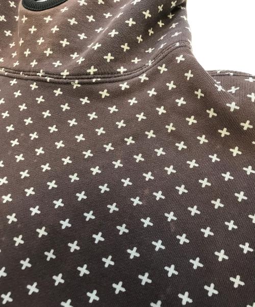 GOODENOUGH（グットイナフ）GOODENOUGH (グッドイナフ) CROSS DOT SWEAT PARKA ブラウン サイズ:Lの古着・服飾アイテム