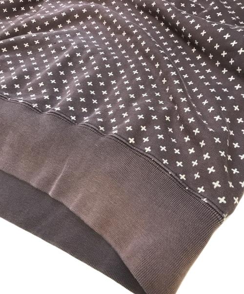 GOODENOUGH（グットイナフ）GOODENOUGH (グッドイナフ) CROSS DOT SWEAT PARKA ブラウン サイズ:Lの古着・服飾アイテム