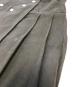 中古・古着 BIBLIOTHERK (ビブリオテーク) GERMAN PLEATED SKIRT グレー サイズ:表記なし：32000円
