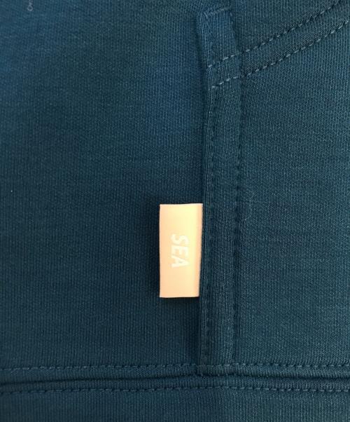 WIND AND SEA（ウィンダンシー）WIND AND SEA (ウィンダンシー) Cardboard Zip Up Hoodie ブルー サイズ:XLの古着・服飾アイテム