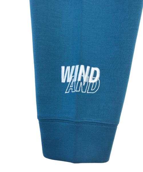 WIND AND SEA（ウィンダンシー）WIND AND SEA (ウィンダンシー) Cardboard Zip Up Hoodie ブルー サイズ:XLの古着・服飾アイテム