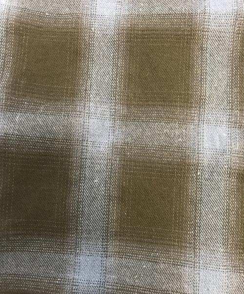 WIND AND SEA（ウィンダンシー）WIND AND SEA (ウィンダンシー) Ombre Plaid Nel Shirt ブルー×ブラック サイズ:XLの古着・服飾アイテム