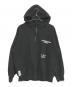 WIND AND SEA（ウィンダンシー）の古着「HARF-ZIP HOODIE」｜ブラック