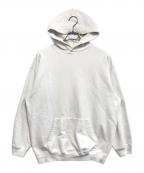 BALENCIAGAバレンシアガ）の古着「バックプリントロゴパーカー」｜ホワイト