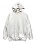 BALENCIAGA（バレンシアガ）の古着「バックプリントロゴパーカー」｜ホワイト