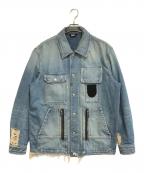 DIESELディーゼル）の古着「D-SERLE デニムジャケット」｜インディゴ