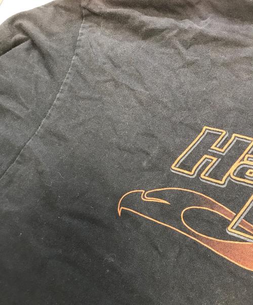 モーターサイクルロングスリーブTシャツ（モーターサイクルロングスリーブTシャツ）モーターサイクルロングスリーブTシャツ (モーターサイクルロングスリーブTシャツ) HARLEY-DAVIDSON(ハーレーダビッドソン) モーターサイクルロングスリーブTシャツ ブラック サイズ:XLの古着・服飾アイテム