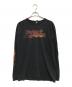 モーターサイクルロングスリーブTシャツ（モーターサイクルロングスリーブTシャツ）の古着「HARLEY-DAVIDSON(ハーレーダビッドソン) モーターサイクルロングスリーブTシャツ」｜ブラック