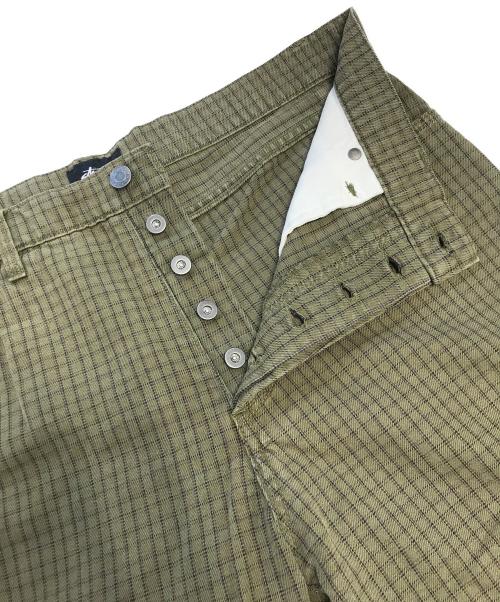stussy（ステューシー）stussy (ステューシー) Check Big OL グリーン サイズ:32の古着・服飾アイテム