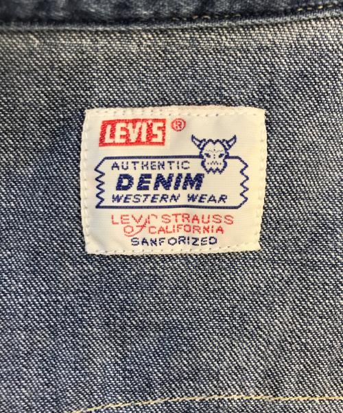 LEVI'S（リーバイス）LEVI'S (リーバイス) ウエスタンデニムシャツ インディゴ サイズ:XLの古着・服飾アイテム