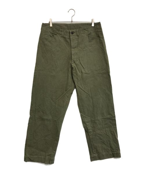 BUZZ RICKSON'S（バズリクソンズ）BUZZ RICKSON'S (バズリクソンズ) U.S. NAVY N-3 TROUSERS オリーブ サイズ:36 31の古着・服飾アイテム