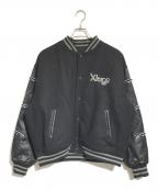 X-LARGEエクストララージ）の古着「VARSITY JACKET」｜ブラック