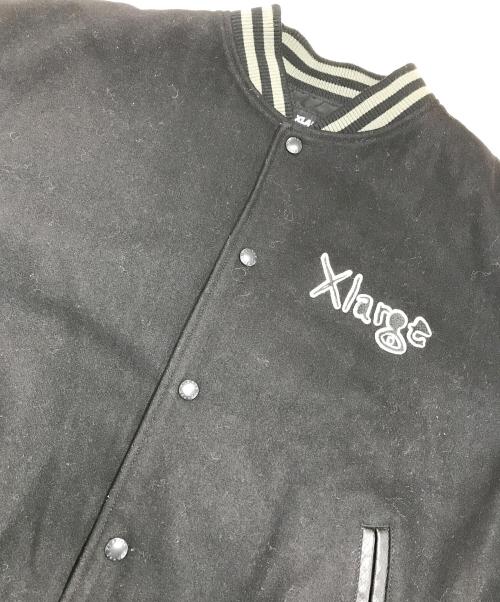 X-LARGE（エクストララージ）X-LARGE (エクストララージ) VARSITY JACKET ブラック サイズ:Lの古着・服飾アイテム