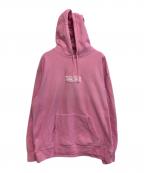 SUPREMEシュプリーム）の古着「Box Logo Hooded Sweatshirt」｜ピンク