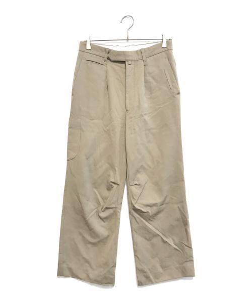 TOZAOU（トザオウ）TOZAOU (トザオウ) Coin Ticket Pants ベージュ サイズ:Ⅿの古着・服飾アイテム