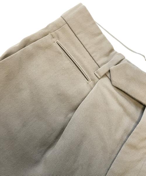 TOZAOU（トザオウ）TOZAOU (トザオウ) Coin Ticket Pants ベージュ サイズ:Ⅿの古着・服飾アイテム