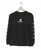 SKULL SKATESスカルスケーツ）の古着「プリントカットソー」｜ブラック