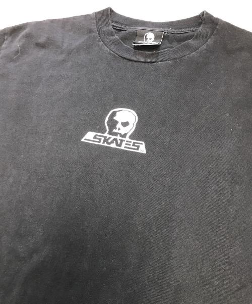 SKULL SKATES（スカルスケーツ）skull skates (スカルスケーツ) プリントカットソー ブラック サイズ:Mの古着・服飾アイテム