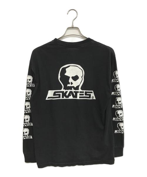 SKULL SKATES（スカルスケーツ）skull skates (スカルスケーツ) プリントカットソー ブラック サイズ:Mの古着・服飾アイテム
