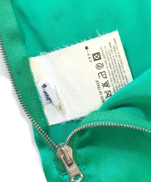 MARTIN MARGIELA（マルタン・マルジェラ）Martin Margiela (マルタン・マルジェラ) シルクスカート グリーン サイズ:40の古着・服飾アイテム