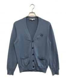 maison kitsune（メゾンキツネ）の古着「BOLD FOX HEAD PATCH REGULAR CARDIGAN」｜ブルー
