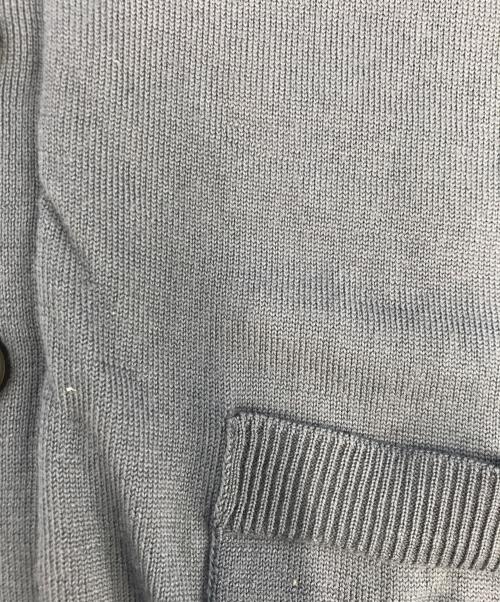 maison kitsune（メゾンキツネ）maison kitsune (メゾンキツネ) BOLD FOX HEAD PATCH REGULAR CARDIGAN ブルー サイズ:Mの古着・服飾アイテム