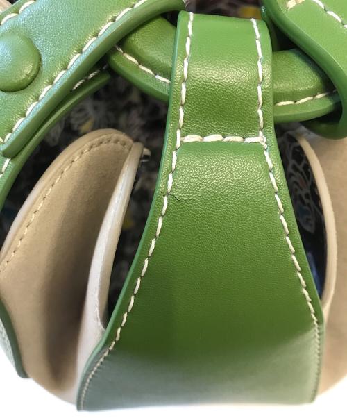 JANTE ONTEMBAAR（ヤンチェ オンテンバール）JANTE ONTEMBAAR (ヤンチェ オンテンバール) VASIC (ヴァジック) FLOWER MAGIC グリーン サイズ:表記なしの古着・服飾アイテム